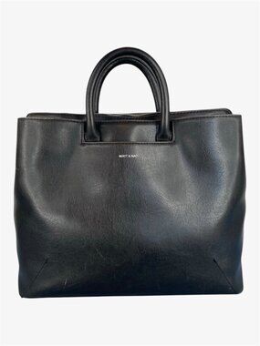 MATT & NAT Kintla Vegan Leather Satchel - Black